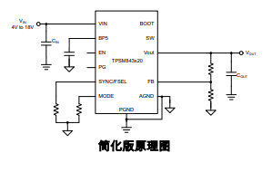 TI德州儀器TPSM843820E DCDC降壓電源模塊