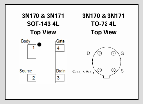 Linear Systems 3N170/3N171單N溝道增強(qiáng)型MOSFET