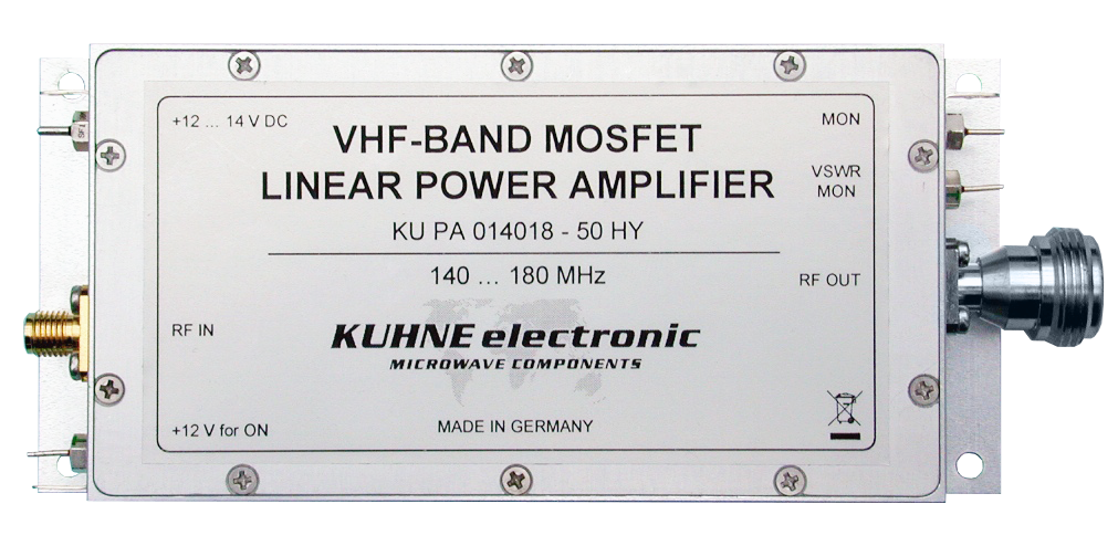 KU PA 014018-50 HY RF功率放大器Kuhne